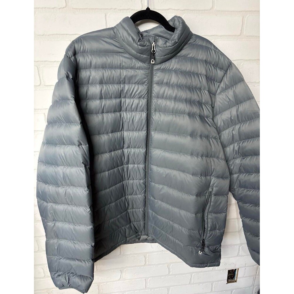 Men's Gray Puffer Jacket